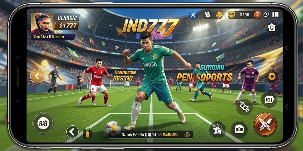 Tampilan gameplay IND777 dengan berbagai olahraga kompetitif yang menarik.