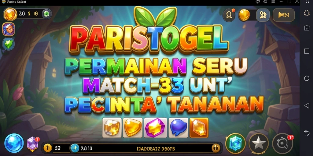 Tampilan gameplay seru dalam PARISTOGEL yang penuh warna.