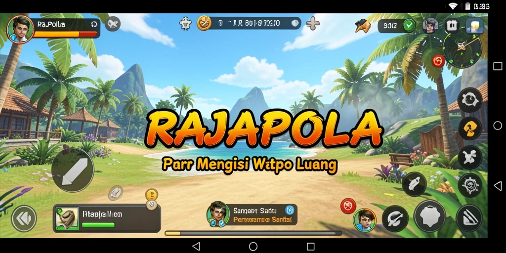 Screenshot gameplay RAJAPOLA menunjukkan keseruan dan tantangan menarik.