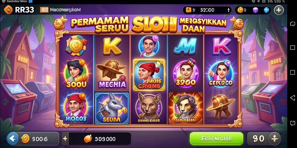 Tampilan gameplay RR33 yang memikat dan seru.