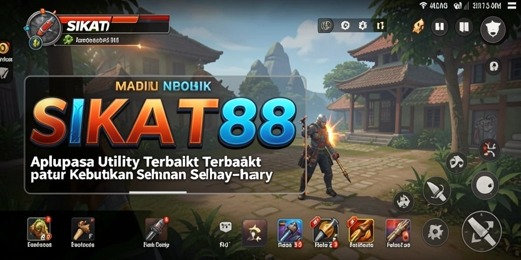 Tampilan antarmuka SIKAT88 yang sederhana dan fungsional.