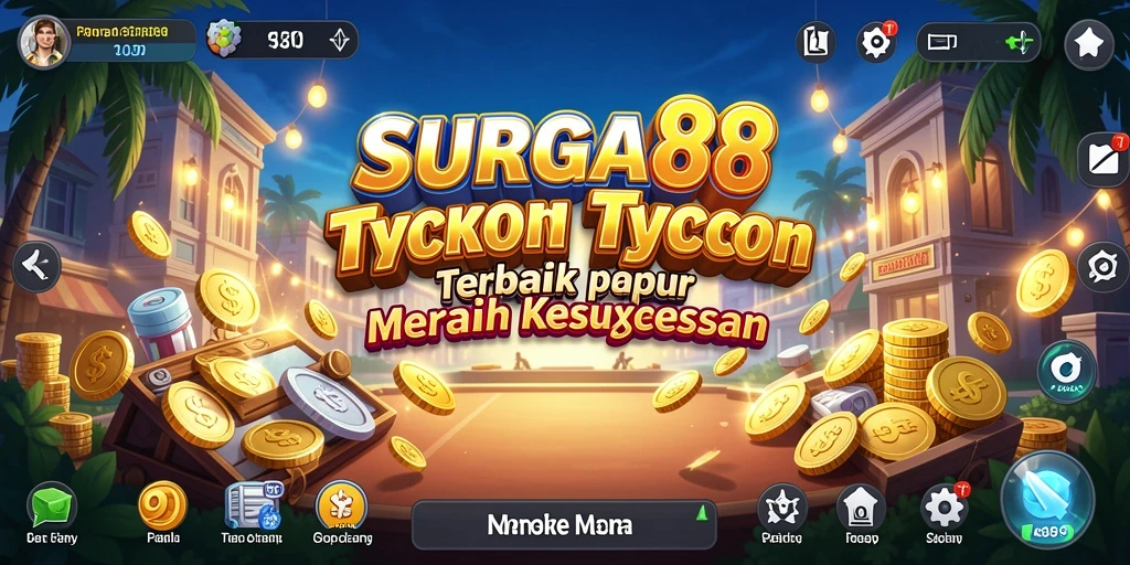 Tampilan gameplay menarik dari SURGA88 yang penuh tantangan Tycoon.